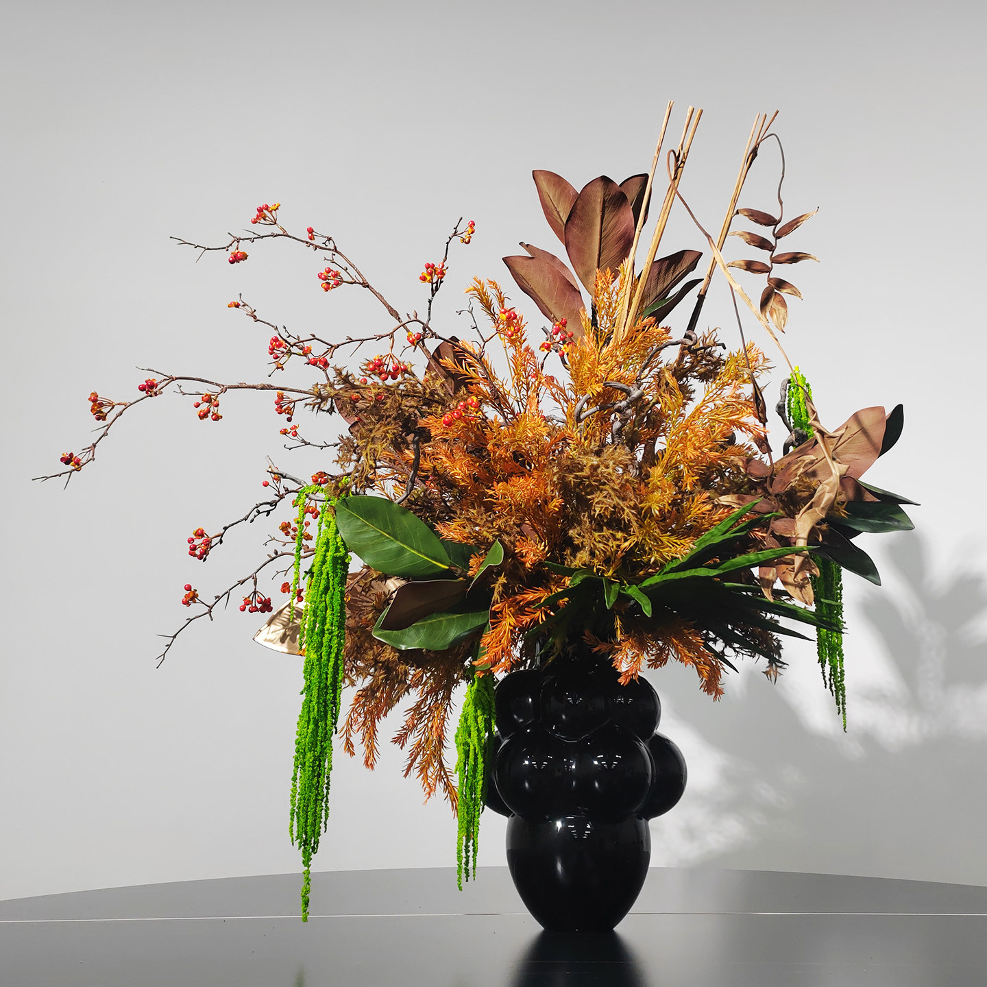 仿真植物盆景整体插花摆件
