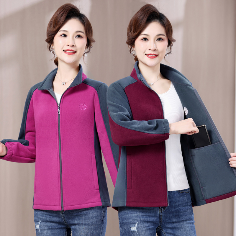 2025新款摇粒绒外套休闲运动卫衣