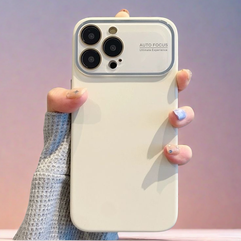 液态硅胶大视窗iPhone16promax手机壳肤感苹果15plus高级感14防摔软壳保护套13全包边带镜头膜11男女12Promax