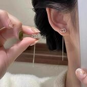 字母CG耳线简约小众轻奢百搭高级感耳环女气质网红耳饰2025新款 潮