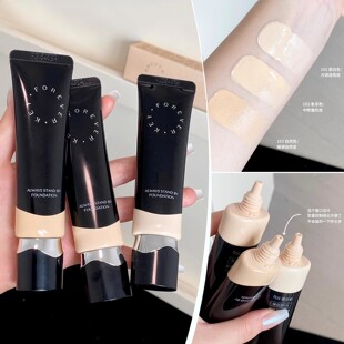 混合皮的梦中情粉底液！foreverkey纹丝不动粉底液持久遮瑕不脱妆