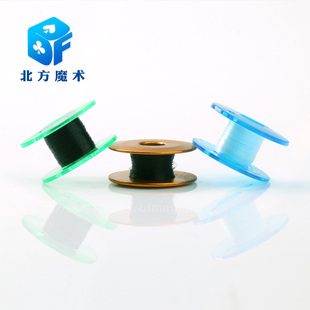 北方魔术道具进口隐线高弹力无弹性悬浮漂浮玫瑰戒指黑色透明50米