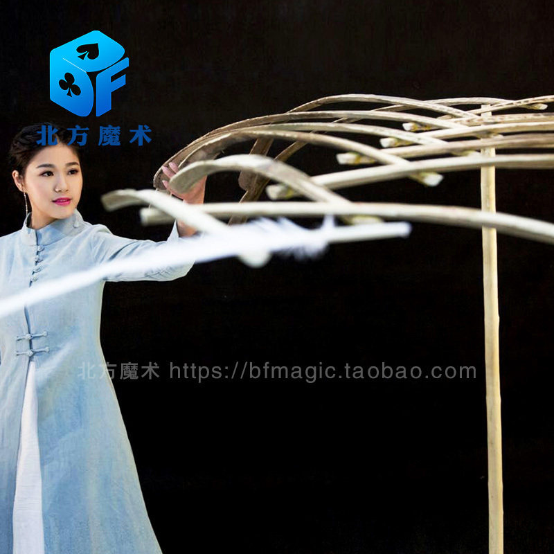北方魔术 大型舞台表演神奇震撼演出魔术道具一根羽毛平衡术