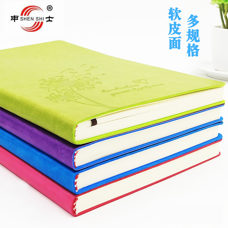 韩版小清新A5B5印花软皮面笔记本