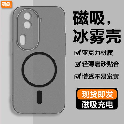 适用于OPPOReno11冰雾磁吸手机壳