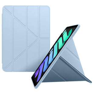 确动适用于iPad Mini6保护套Y折8.3英寸mini7液态硅胶iPadMini4/5苹果迷你1/2/3平板壳第六代磁吸防摔7.9寸