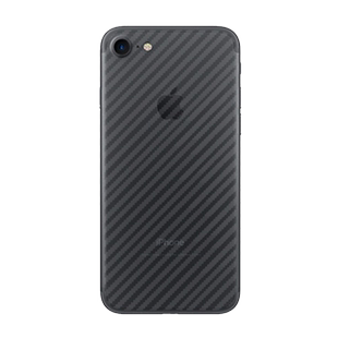 确动适用于苹果6后膜6s碳纤维纹SE3背膜iPhone 7透明7plus磨砂iP8防摔SE3保护8p贴膜SE2代钢化膜6splus防刮花