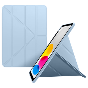 确动适用于iPad10代保护套10.9英寸iPad11新款Y折液态iPad 2021/2020硅胶苹果iPad5/6平板磁吸iPad7/8/9防摔