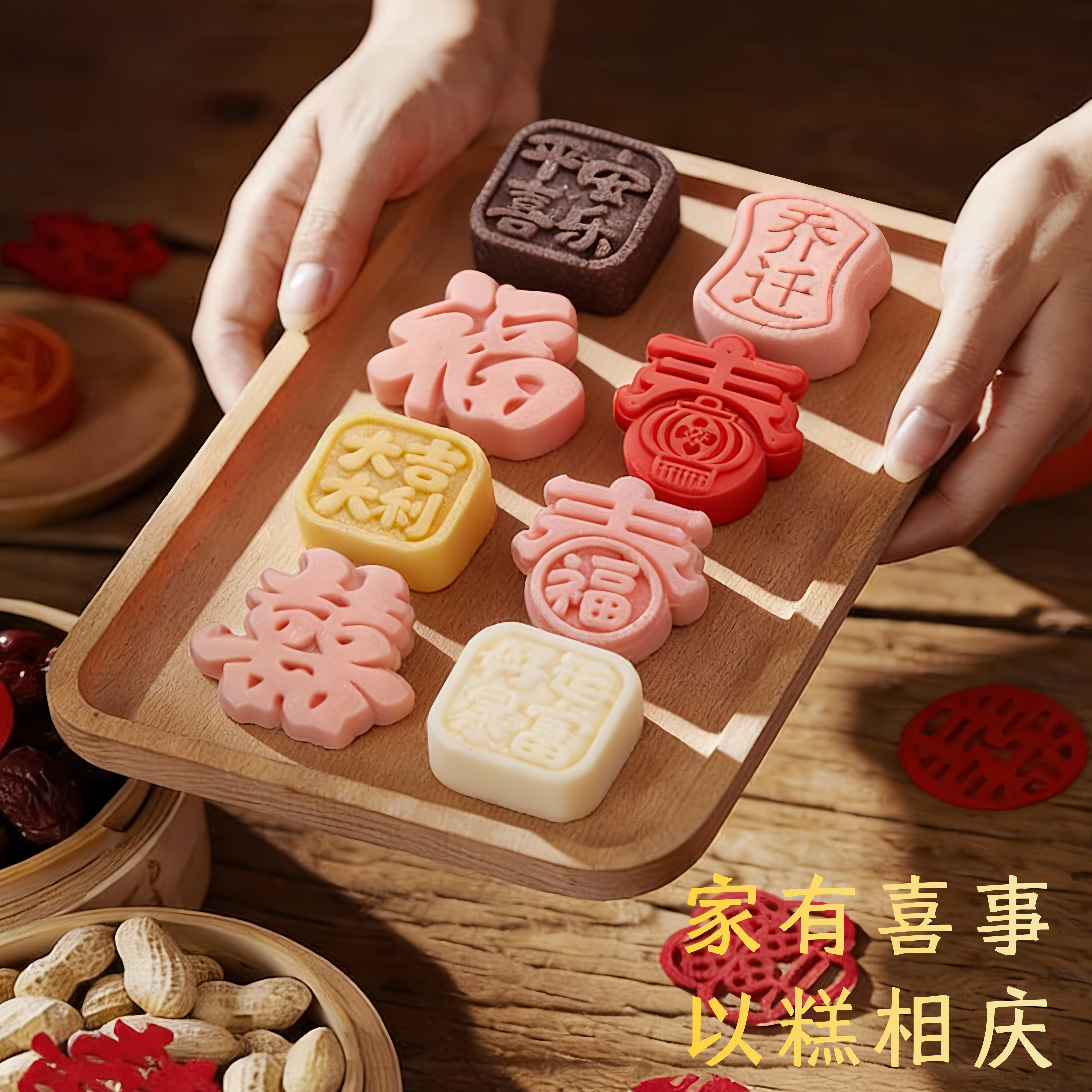 米糕小吃新年大糕紫米步步糕乔迁中式糕点心喜事过年手工健康零食,零食/坚果/特产,米糕/桂花糕/发糕,淘宝优惠券,粉丝福利购,淘宝优惠卷