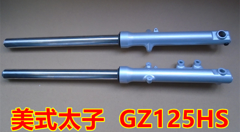 适用铃木美式太子GZ125HS悦酷GZ150-A风暴QS150B前减震器避震前叉