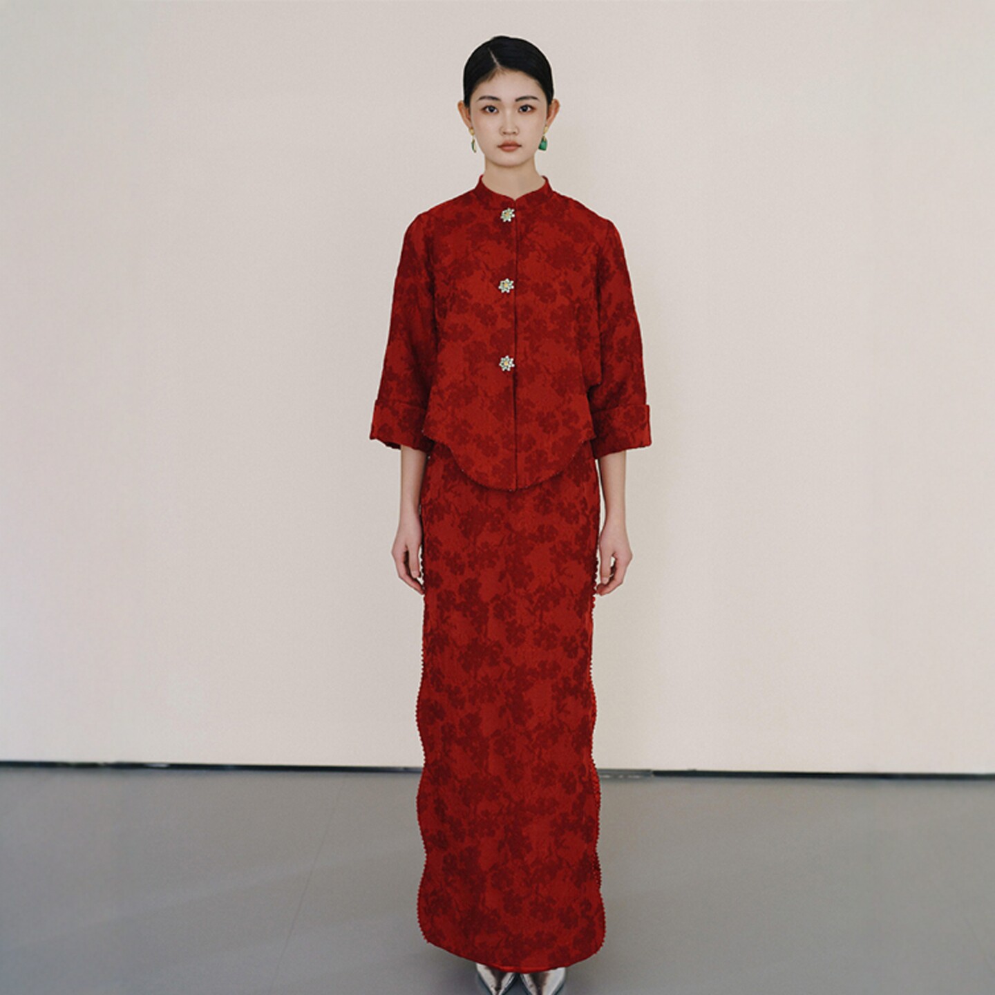 海棠记新中式订婚礼服裙女高级感国风改良旗袍回门敬酒服结婚晨袍