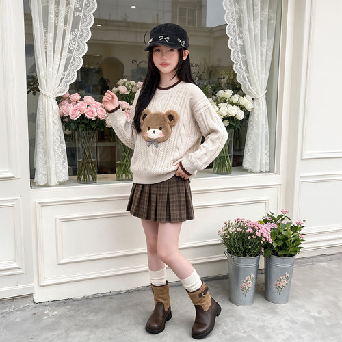 女童2026秋季新款韩系女童套装