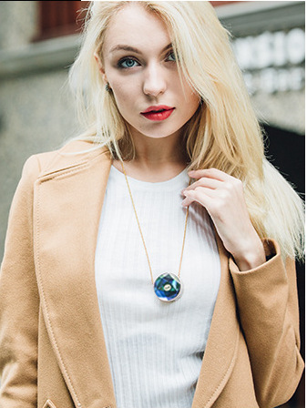 [多康乐空气净化,氧吧]水晶炫彩项链便携式随身携带空气净化器月销量0件仅售699元