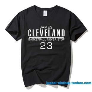 詹姆斯短袖t恤哈登库里欧文勇士火箭骑士队纯棉t恤男篮球训练衣服