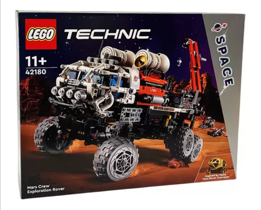 乐高42180火星载人探测车科技机械组系列男女孩益智积木玩具礼物
