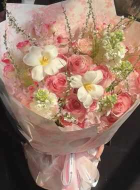 落雪郁金香郁金香生日节日通用