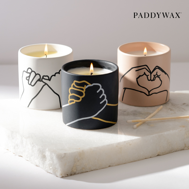 美国PADDYWAX印象系列手工香薰蜡烛彩色瓷杯创意家居礼物植物原料