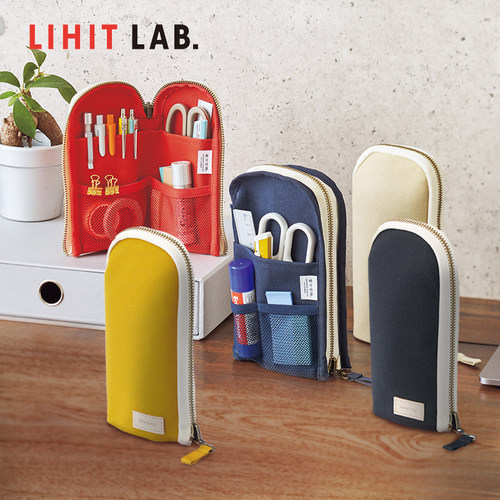 lihitlab.棉帆布时尚商务笔袋