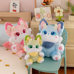 可爱幻兽小恶魔狐狸公仔毛绒玩具布娃娃生日礼物女生陪伴抱睡玩偶