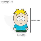 游戏周边金属徽章别针南方公园人物系列south park合金胸针包配饰