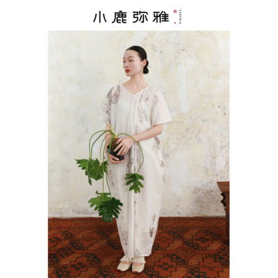 小鹿弥雅《菩提》系列连衣裙