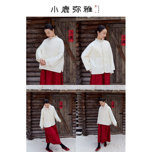 小鹿弥雅仿丝棉常规新中式
