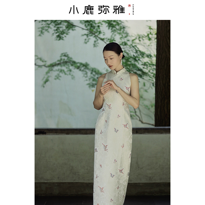 小鹿弥雅新中式旗袍裙连衣裙