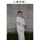 打底衬衫 小鹿弥雅 天丝长袖 系列简约百搭新中式 春夏防晒 怀玉