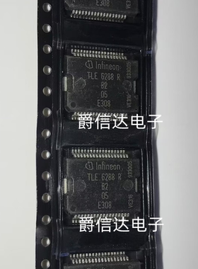 TLE6288R 大众现代迈腾发动机电脑板电磁阀驱动芯片 全新现货