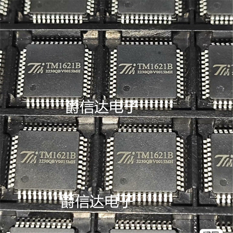 全新原装正品 TM1621B LQFP44 贴片 QFP44 液晶屏显示驱动芯片 IC