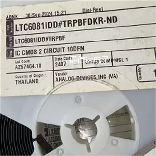 全新原装 LTC6081IDD DFN10 精密运放 现货供应