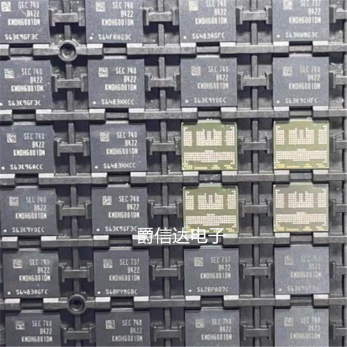 全新原装现货 KMDH6001DM-B422 BGA254球 EMCP 64+32 64GB存储IC
