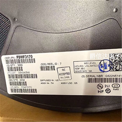 全新原装 FDMF3170 丝印FDMF3170 封装PQFN-39 半桥驱动器芯片IC