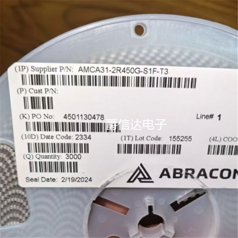 原装进口 AMCA31-2R450G-S1F-T3 ABRACON SMD封装 现货可直拍