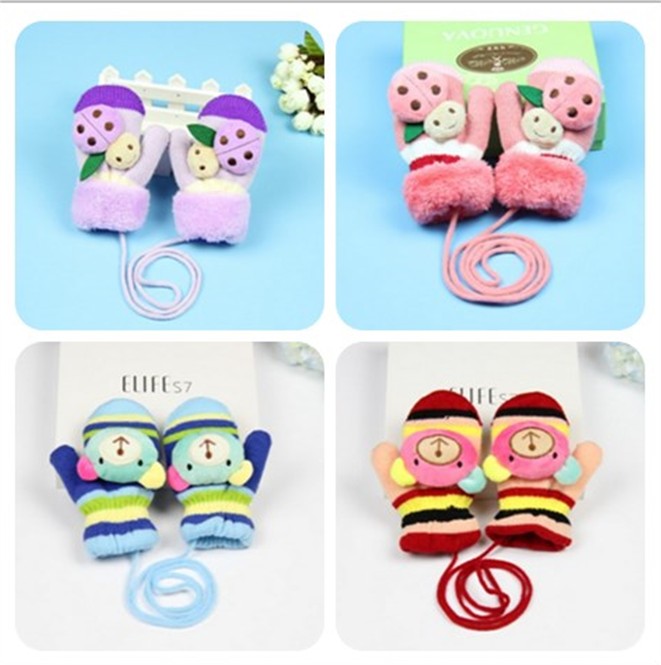 Gants pour enfants en velours - Ref 2145584 Image 1