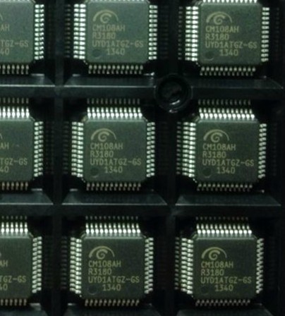 USB声卡芯片 CM108AH C-MEDIA LQFP48贴片全新原装 现货