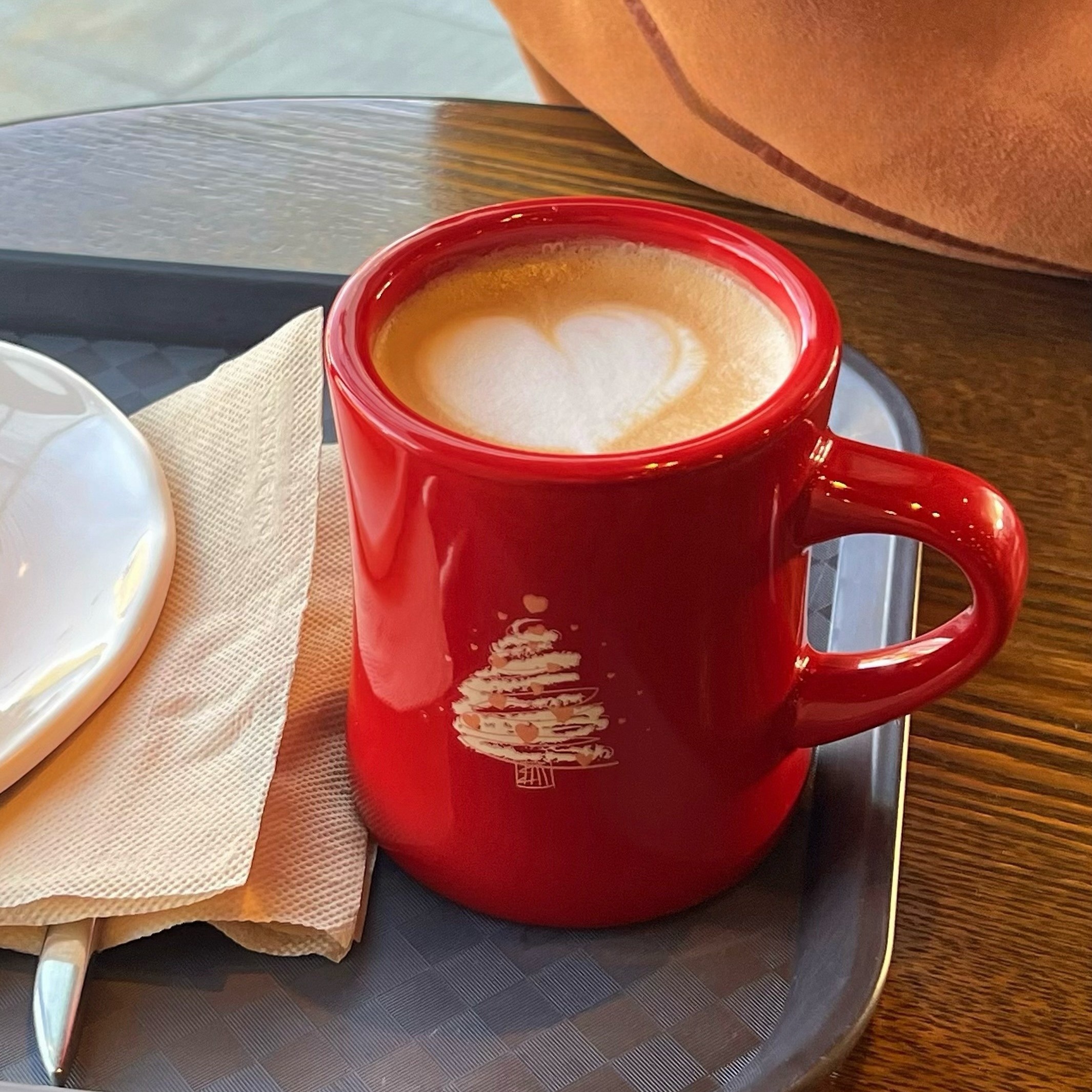 手绘闪闪圣诞树马克杯