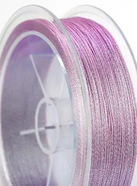 OAR6材料绳编编绳线编织戒指股线编织线幻彩手工手绳手链diy