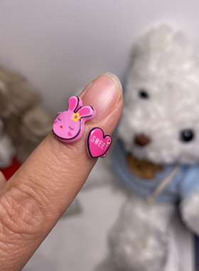 韩国进口儿童可爱卡通小兔子戒指