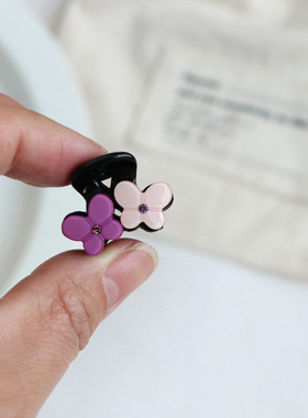 韩国进口AngelRena简约百搭精致小抓夹刘海夹顶夹小号发量少碎发