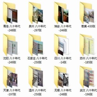 中国70-80年代城市生活老照片人文纪实摄影作品集JPG图片电子版