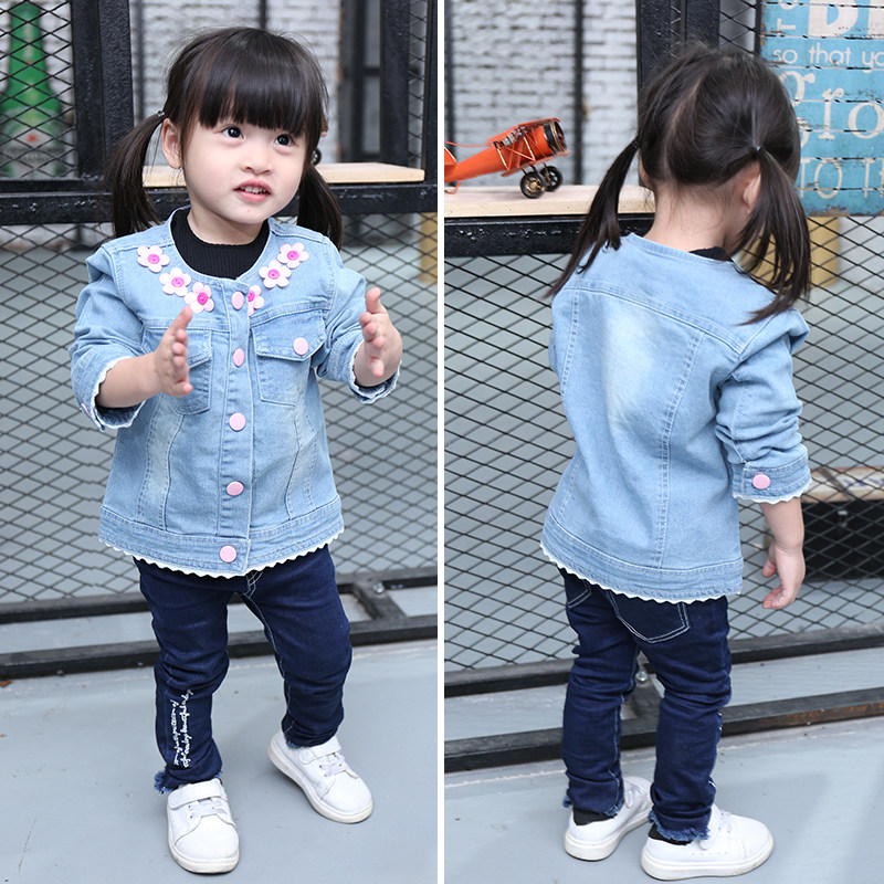 Veste pour fille en toile - Ref 2160043 Image 1