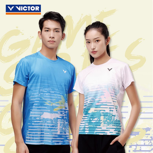VICTOR/威克多胜利羽毛球服运动T恤短袖男女速干T-41021/T-40021