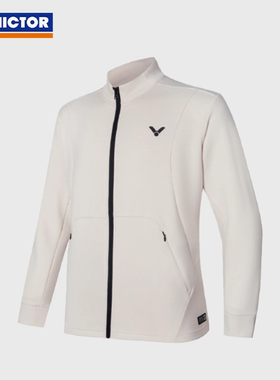 VICTOR/威克多胜利秋冬男女款针织羽毛球运动外套印花速干J-45605