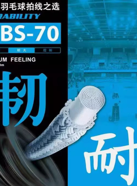 VICTOR/威克多胜利羽毛球线VBS70/70P线高弹耐久控制型拍线