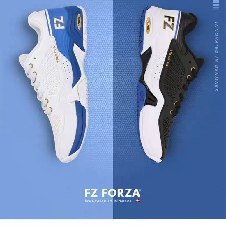 FZ FORZA羽毛球鞋防滑耐磨北欧风运动鞋训练比赛鞋透气fz品牌