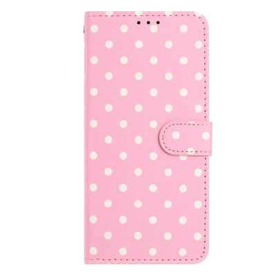 小众波点适用iphone17promax/air/15plus/14/13/12/11pro苹果17e/16pro翻盖手机壳mini防摔8plus电话壳XR皮套