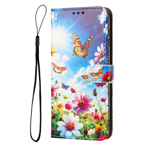七彩蝶适用GalaxyS26ultra/S25FE手机壳翻盖三星S24/S23u/S22plus/S21+/S20FE皮套S25edge防摔插卡保护帆盖