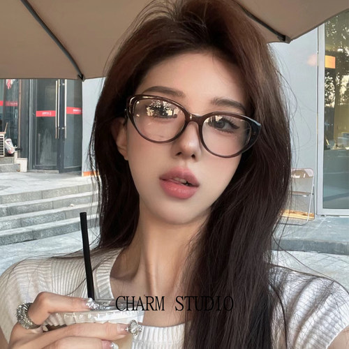 阿视淇男女同款猫眼树脂可配度数