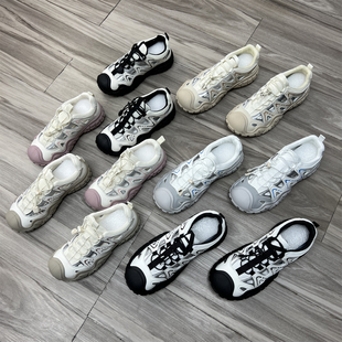 休闲鞋 明星同款 时尚 男女情侣大头丑萌登山运动鞋 镂空透气户外凉鞋